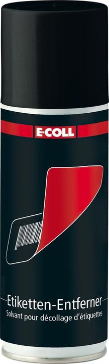 Actual product image E-coll Label remover spray