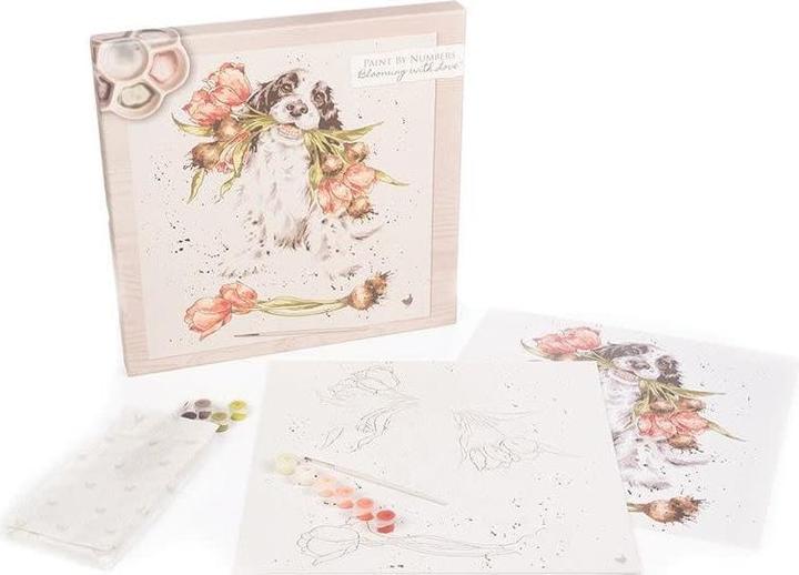 Produktbild Wrendale Design 'Blooming with Love' Spaniel Malen nach Zahlen