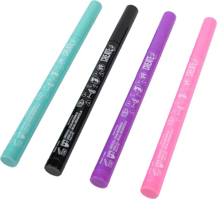 Produktbild Canenco Create It! Tattoo Pen mit Schablonen, 4St.