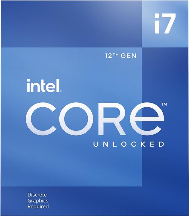 Produktbild Intel Core i7 12700KF (LGA 1700, 3.60 GHz, 12 -Core)