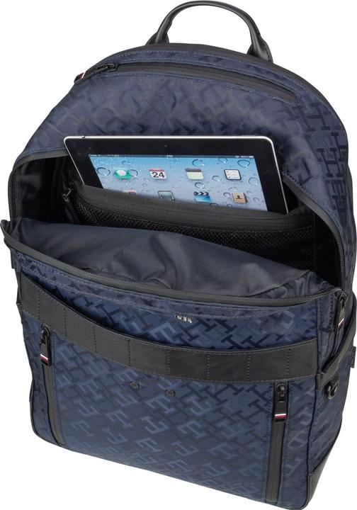 Image du produit Tommy Hilfiger Sac à dos pour ordinateur portable TH Elevated 1985 Backpack Monogram SP23