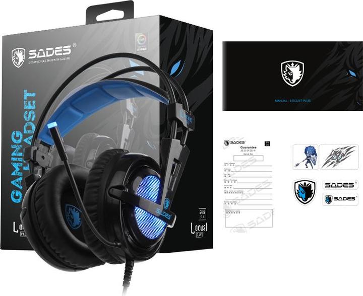 Actual product image Sades Locust Plus SA-904 (Cable)