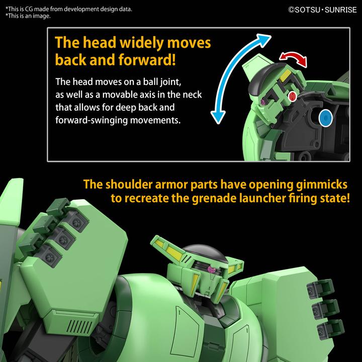 Actual product image Bandai Gundam - Bolinoak Sammahn High Grade