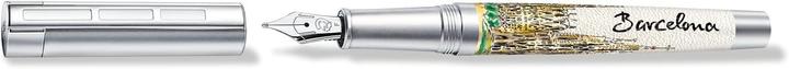 Actual product image Staedtler PREMIUM fountain pen Barcelona M nib leather (1 x)