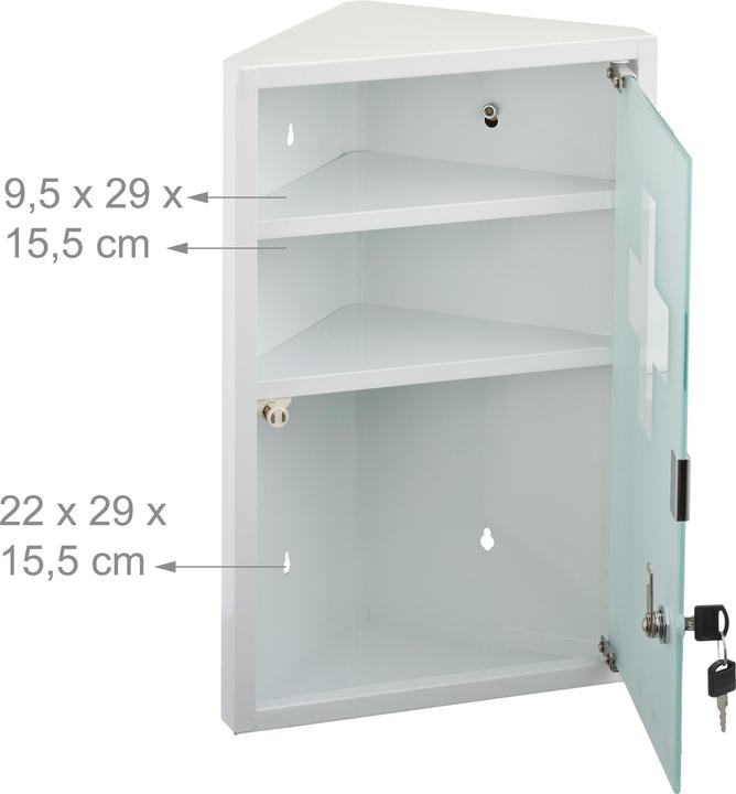 Produktbild Relaxdays Medizinschrank