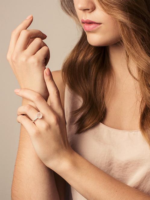 Image du produit Miaki Le quartz rose (52, Or 750/18 K)