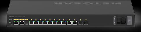 Actual product image Netgear AV Line M4250-10G2XF-PoE++ (12 Ports)