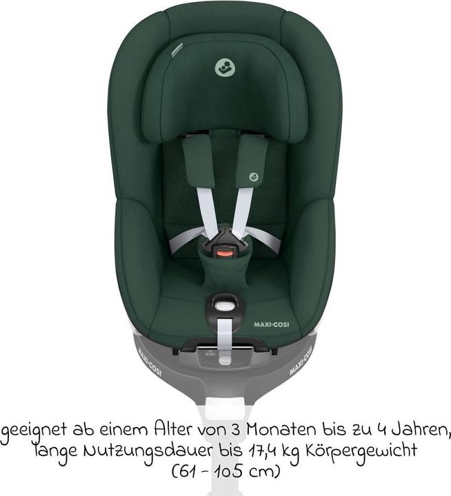 Produktbild Maxi-Cosi Reboarder Reboarder-Kindersitz Pearl 360 drehbar ab (Reboarder, ECE R129/i-Size Norm)