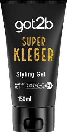 Schwarzkopf 150ML GOT2B SUPER- KLEBER STYLING GEL (Haargel, 150 ml)