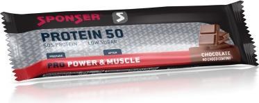 Produktbild Sponser Protein 50 (Schokolade, 25 Stk., 1250 g)