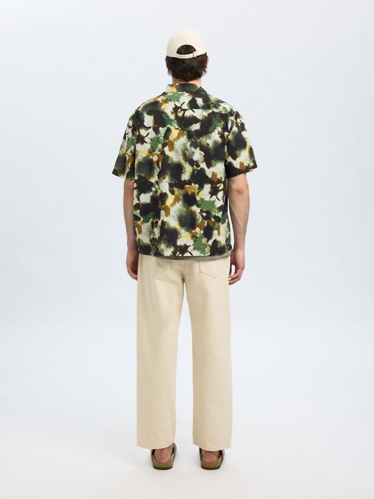Produktbild Selected Homme Print Kurzarmhemd (S)