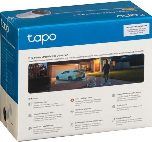 Actual product image TP-Link Tapo C425 (1-pack) (2560 x 1440 Pixels)