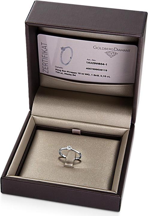 Produktbild Goldberg Diamant Solitaire 6-Grifffassung (54, 750/18 K Gold)