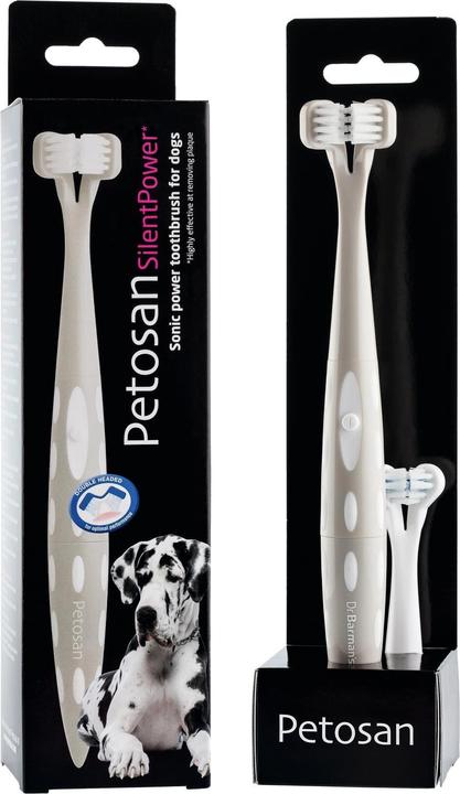 Actual product image Petosan Dog toothbrush Silent Power, electric (Dog, 759 ml)