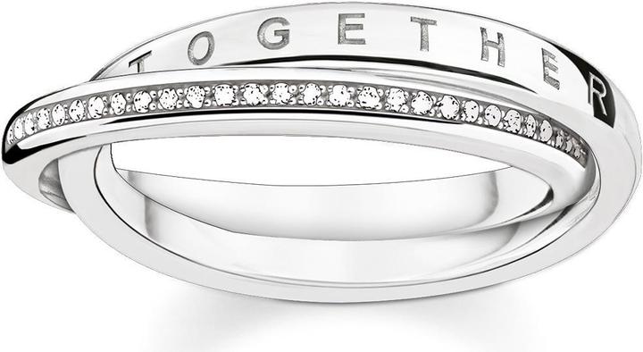 Actual product image Thomas Sabo Ring Together Forever (54, 925 Silver)