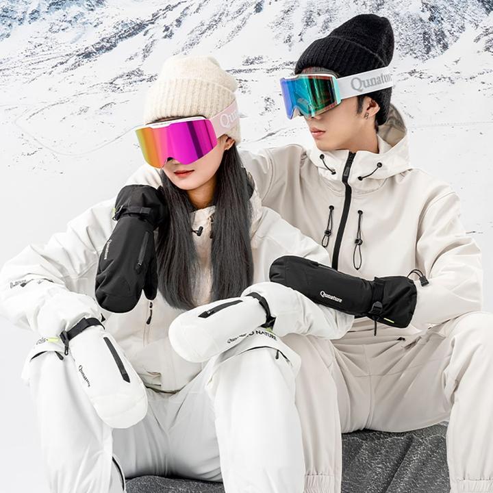 Produktbild Dakine The others Qunature Qunature Full Length Ski Gloves Size M - Black (M)