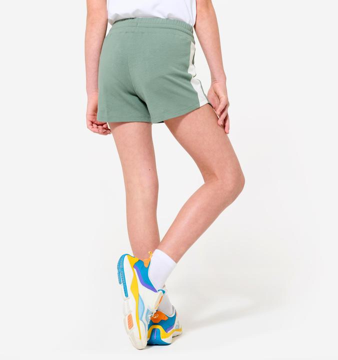Produktbild Domyos Shorts Mädchen Baumwolle - grün (8, 9, 10)