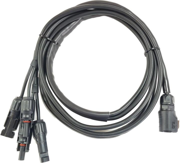 Actual product image B&W International B&W Energy Case connection cable for two plugs black (Solar connector)