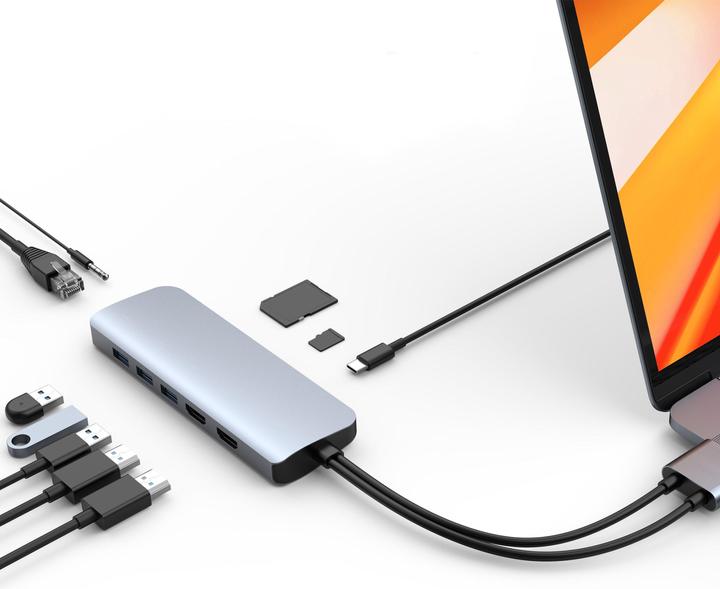 Image du produit Hyperdrive Viper 10 in 2 (USB-C, 10 Ports)
