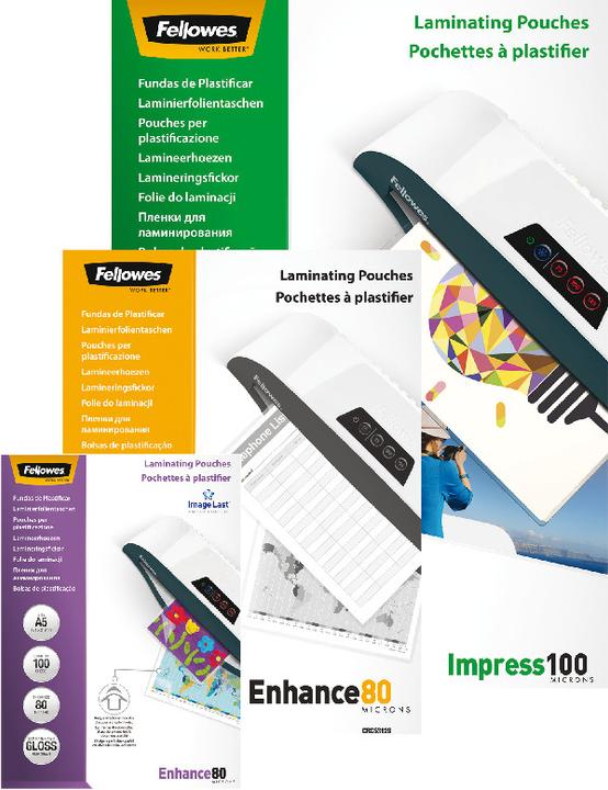 Actual product image Fellowes Capture 125 (A4, 100 Piece, 125 µm)