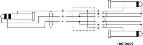 Produktbild Cordial 2in1 (6 m, 6.3mm Klinke (Jack), 3.5mm Klinke (AUX))