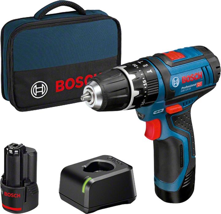 Actual product image Bosch Professional GSB 12V-15 (Rechargeable battery operated)