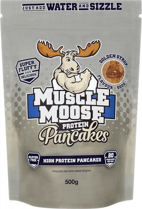 Actual product image Muscle Moose Protein Pancakes (Golden Syrup, 1 pcs., 522 g)