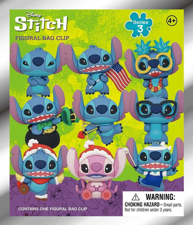Monogram Int. Lilo & Stich série 3 présentoir porte-clés sac à dos (24)
