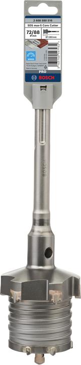 Produktbild Bosch Professional Zubehör PRO SDS max-5 Core Cutter einteilig, 72 x 87 x 283, 88 x 87 x 283 mm (72 mm)