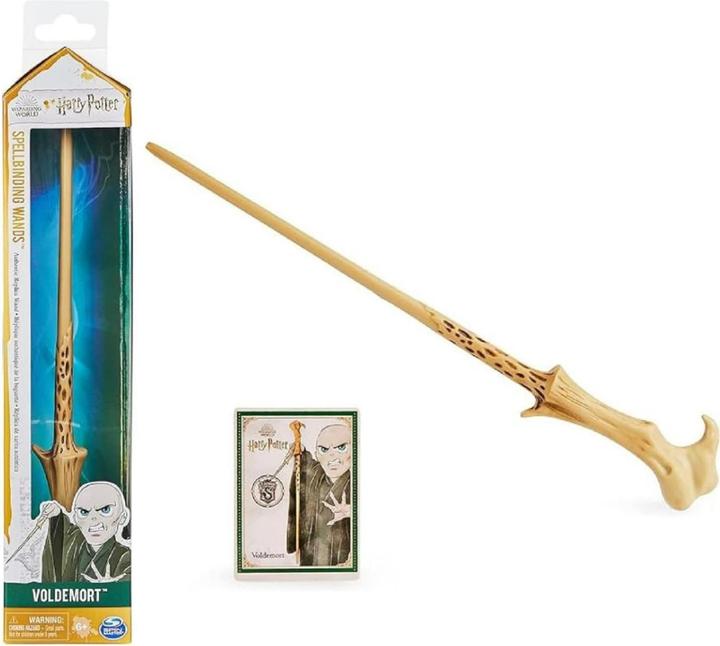 Immagine prodotto Spin Master Mondo magico di Harry Potter - Autentica bacchetta di Lord Voldemort in plastica con