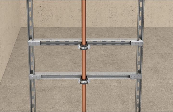 Produktbild Fischer FRS-L 175-183 M8/M10 Rohrschelle Univ. (183 mm)