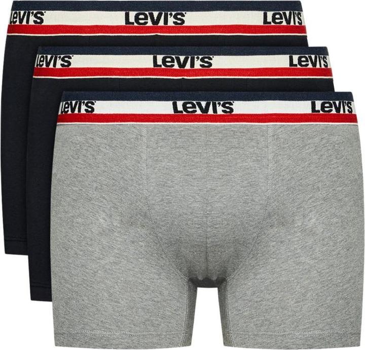 Actual product image Levis Boxer shorts Casual Stretch MEN SPRTSWR LOGO BOXER BRIEF 3P (S, pack of 3)