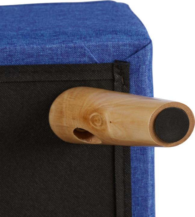 Image du produit Relaxdays Tabouret avec espace de rangement, rembourré