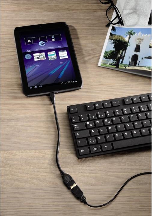 Produktbild Hama USB-2.0-OTG-Adapterkabel (0.15 m, USB 2.0)