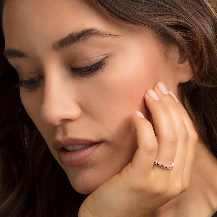 Actual product image Thomas Sabo Ring Royalty Coloured stones (48, 925 Silver)