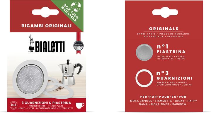 Produktbild Bialetti Moka Express 3/4T Set