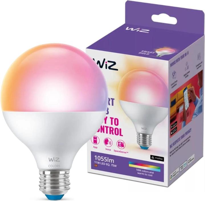 Immagine prodotto WiZ Tunable White & Color (E27, 11 W, 1055 lm, 1 x, E)