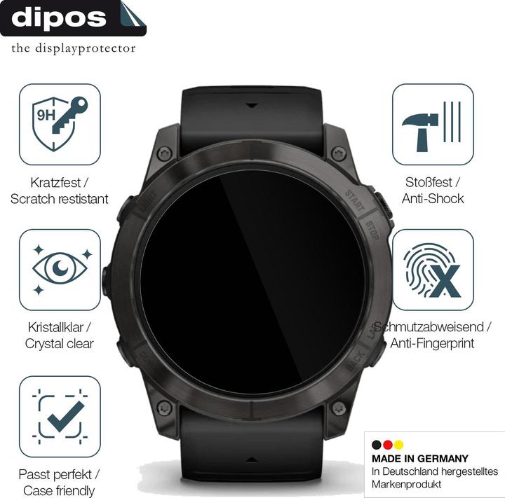Produktbild Dipos Anti-Shock Displayschutz 9H