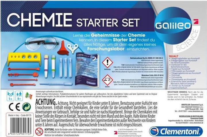 Actual product image Clementoni Galileo: Chemistry Starter Set
