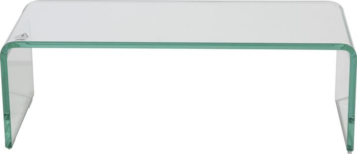 Produktbild Bhp TV-Aufsatz Glas Hagen 60cm klar (60 x 25 x 20 cm)