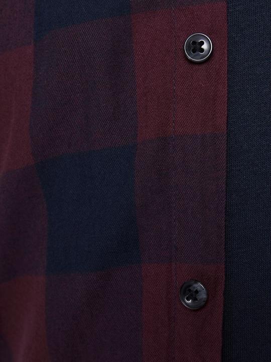 Actual product image Jack & Jones Check Plus Size Shirt (7XL)