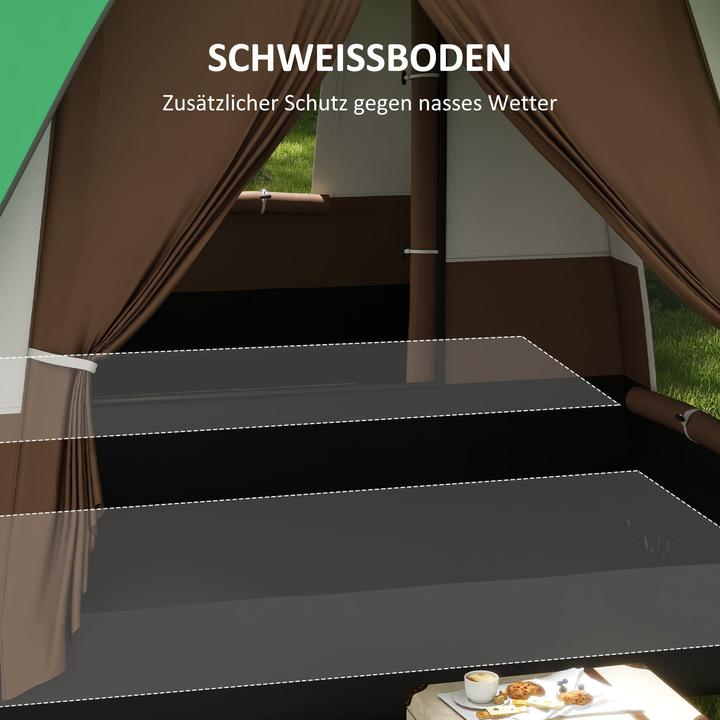 Actual product image Jamb Gruppenzelt (14.50 kg, 8 persons)