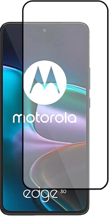 Produktbild Screenguard Motorola Edge 30 Full Screen Panzerglas Schutzfolie 2.5D 9H (1 Stück, Motorola Edge 30)