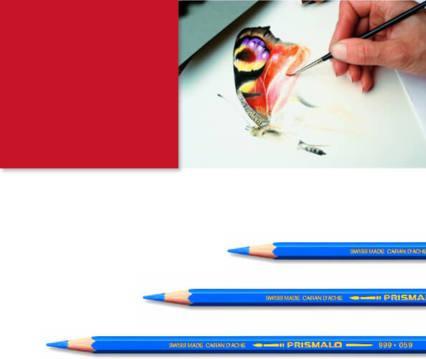 Actual product image Caran d'Ache Prismalo Aquarelle (Red, 1 x)