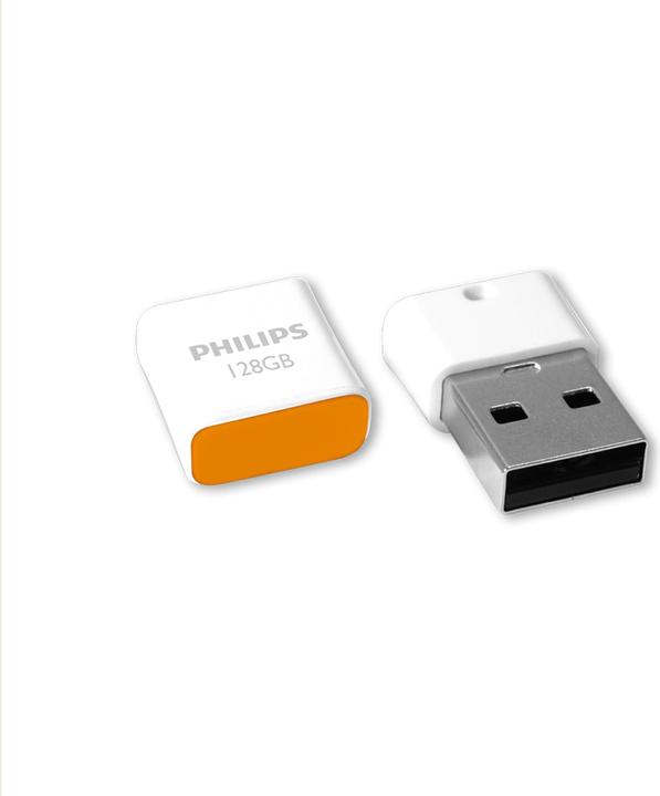 Produktbild Philips USB 2.0 128GB Pico Edition Sunrise Orange (128 GB, USB-A)