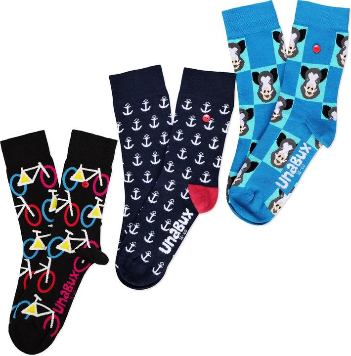 Unabux Freizeitsocken Mix