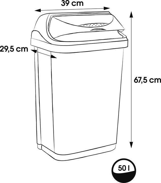 Produktbild keeeper rasmus (50 l)