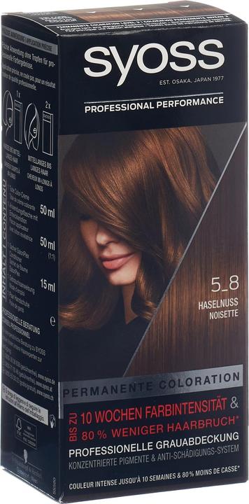 Actual product image Syoss Colour 5-8 (Hazelnut)