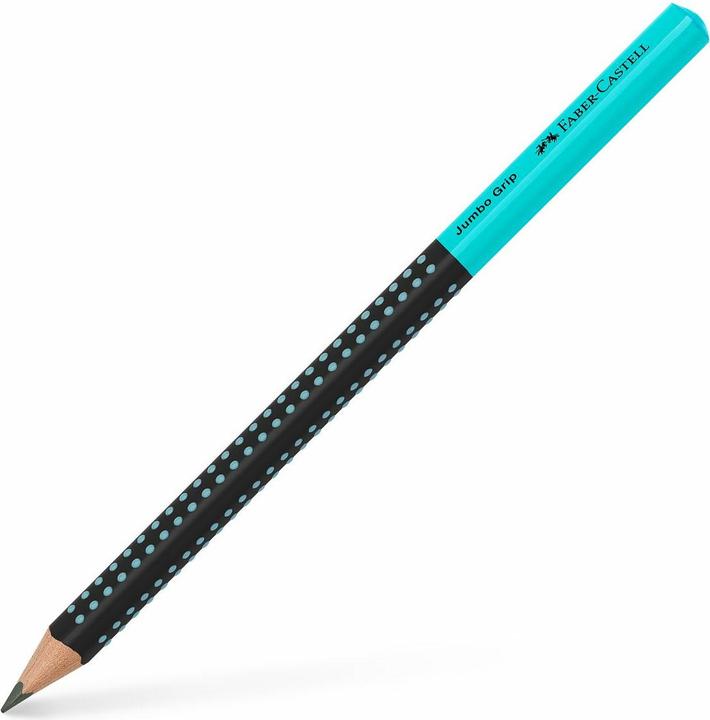 Faber-Castell Faber Castell Bleistift Jumbo Grip Two Tone sw/türkis 12er (1 x)