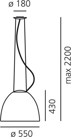 Produktbild Artemide Nur Gloss (E27, 1013 lm)